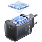 Incarcator retea USAMS T66, 45W, 1xUSB-C, Fast Charging, Gri 3 - lerato.ro