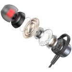 Casti audio cu microfon USAMS EP-48, In-ear, Control pe fir, USB-C, Lungime cablu 1.2m, Negru 4 - lerato.ro
