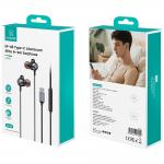 Casti audio cu microfon USAMS EP-48, In-ear, Control pe fir, USB-C, Lungime cablu 1.2m, Negru 6 - lerato.ro