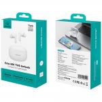 Casti wireless TWS USAMS E05, Bluetooth 6.0, 200 mAh, Autonomie 3.5h, USB-C, Alb 5 - lerato.ro
