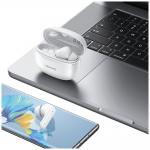Casti wireless TWS USAMS E05, Bluetooth 6.0, 200 mAh, Autonomie 3.5h, USB-C, Alb 3 - lerato.ro