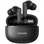 Casti wireless TWS USAMS E05, Bluetooth 6.0, 200 mAh, Autonomie 3.5h, USB-C, Negru 2 - lerato.ro