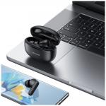 Casti wireless TWS USAMS E05, Bluetooth 6.0, 200 mAh, Autonomie 3.5h, USB-C, Negru 4 - lerato.ro