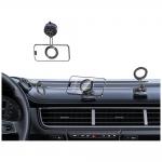 Suport auto USAMS ZJ084, Dashboard / Windshield Mount, Compatibil MagSafe, Rotire 360 grade, Gri 3 - lerato.ro