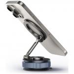 Suport auto USAMS ZJ084, Dashboard / Windshield Mount, Compatibil MagSafe, Rotire 360 grade, Gri 4 - lerato.ro