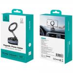 Suport auto USAMS ZJ084, Dashboard / Windshield Mount, Compatibil MagSafe, Rotire 360 grade, Gri 5 - lerato.ro
