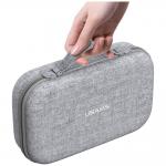 Organizator cabluri USAMS JX Series Jane05, Husa de depozitare accesorii mici, 181 × 102 × 53 mm, Gri 6 - lerato.ro