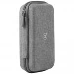 Organizator cabluri USAMS US-ZB263, Husa de depozitare accesorii mici / baterie externa, 181 × 102 × 53 mm, Gri 5 - lerato.ro