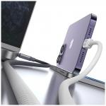 Cablu pentru incarcare si transfer de date USAMS Bicolor Series SJ757, 2x USB-C, 30W, 480 Mbps, 1.2m, Negru/Alb 7 - lerato.ro