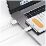 Cablu pentru incarcare si transfer de date USAMS Cloud Series US-SJ658, USB-A la USB-C, 6A, 480 Mbps, 1.2m, Negru 9 - lerato.ro