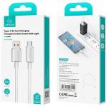 Cablu pentru incarcare si transfer de date USAMS Cloud Series US-SJ658, USB-A la USB-C, 6A, 480 Mbps, 1.2m, Negru 11 - lerato.ro
