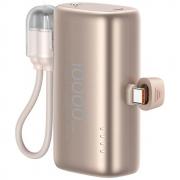 Baterie externa USAMS PB82, 10000mAh, 20W, 1x USB-C, 1x USB-A, Bej