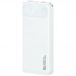 Baterie externa USAMS PB80, 10000mAh, 20W, 3A, 1x USB-C, 2x USB-A, Alb 2 - lerato.ro