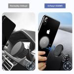 Suport magnetic USAMS US-ZJ049, Dashboard Mount, Compatibil MagSafe, Rotire 360 grade, Rosu / Negru 7 - lerato.ro