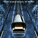 Cablu video HDMI 2.1 Usams U67, 2m, 8K / 60Hz, 4K / 120Hz, 48Gb/s, Negru 8 - lerato.ro