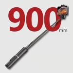 Selfie stick cu trepied USAMS US-ZB064 Phantom pentru telefon, Bluetooth 4.0, Reglabil, 0.9m, Negru 6 - lerato.ro