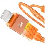 Cablu pentru incarcare si transfer de date USAMS SJ776, USB-C la Lightning, 30W, 3A, 480Mbps, 1.2m, Negru 5 - lerato.ro