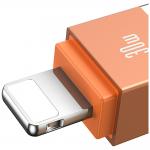 Cablu pentru incarcare si transfer de date USAMS SJ776, USB-C la Lightning, 30W, 3A, 480Mbps, 1.2m, Negru 8 - lerato.ro