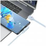 Cablu pentru incarcare si transfer de date USAMS US-SJ651, USB la USB-C, 66W, 5A, 1.2m, Alb 5 - lerato.ro