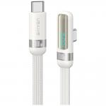 Cablu pentru incarcare si transfer de date USAMS US-SJ653, 2xUSB-C, 100W, 5A, 1.2m, Alb 2 - lerato.ro
