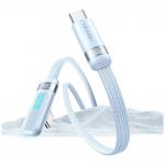 Cablu pentru incarcare si transfer de date USAMS US-SJ653, 2xUSB-C, 100W, 5A, 1.2m, Mov 4 - lerato.ro