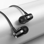 Casti audio USAMS EP-42, In-ear, Control pe fir, Jack 3.5mm, Lungime cablu 1.2m, Negru 7 - lerato.ro