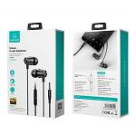 Casti audio USAMS EP-42, In-ear, Control pe fir, Jack 3.5mm, Lungime cablu 1.2m, Negru 8 - lerato.ro