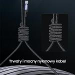 Cablu pentru incarcare si transfer de date USAMS US-SJ550, USB-C la 1x USB-C / 1x Lightning, 100W, 1.2m, Negru 8 - lerato.ro