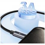 Cablu pentru incarcare si transfer de date USAMS U91, USB-A la USB-C, 18W, 3A, 1m, Negru 5 - lerato.ro