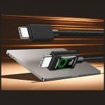 Cablu pentru incarcare si transfer de date USAMS U92, USB-C la USB-C, 60W, 3A, 1.2m, Negru 4 - lerato.ro