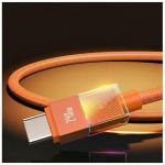 Cable USAMS U93 240W USB-C to USB-C 1.2m orange 6 - lerato.ro