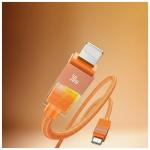 Cable USAMS U93 30W USB-C to Lightning 1.2m orange 2 - lerato.ro