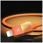 Cable USAMS U93 30W USB-C to Lightning 1.2m orange 3 - lerato.ro