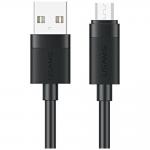 Cablu pentru incarcare si transfer de date USAMS U94, USB-A la Micro USB, 18W, 3A, 1m, Negru 2 - lerato.ro