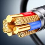 Cablu pentru incarcare si transfer de date USAMS U94, USB-C la USB-C, 60W, 3A, 1m, Negru 6 - lerato.ro