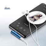 Adaptor USB-C la USB-C mama / Jack 3.5mm USAMS US-SJ277 AU07, Albastru 6 - lerato.ro