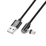 Cablu pentru incarcare USAMS US-SJ446, USB-A la MicroUSB, 2.1A, 1m, Negru 2 - lerato.ro