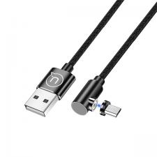 Cablu pentru incarcare USAMS US-SJ446, USB-A la MicroUSB, 2.1A, 1m, Negru