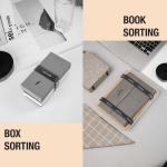 Organizator cabluri USAMS Magic Sticker, Nylon, 20mm, 1m, Negru 6 - lerato.ro