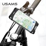 Suport universal bicicleta USAMS US-ZJ053, Fabricat din silicon, Fixare foarte stabila, Negru 5 - lerato.ro