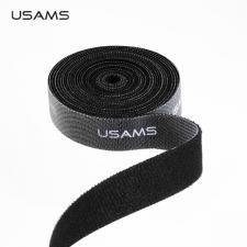 Gaming si Accesorii IT, Organizator cabluri USAMS Magic Sticker US-ZB060, 2m, Negru, lerato.ro
