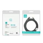 Cablu pentru incarcare si transfer de date USAMS U81, 2x USB-C, 100W, 5A, 5K / 60Hz, 40Gb/s, 6m, Negru 7 - lerato.ro