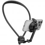 Suport pentru gat USAMS JoyGo JOY02 pentru telefoane, Prindere magnetica, Reglabil, Negru 2 - lerato.ro