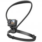 Suport pentru gat USAMS JoyGo Joy01 compatibil cu camere video sport, Reglabil, Negru 2 - lerato.ro