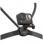 Suport pentru gat USAMS JoyGo Joy01 compatibil cu camere video sport, Reglabil, Negru 8 - lerato.ro