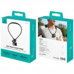 Suport pentru gat USAMS JoyGo Joy01 compatibil cu camere video sport, Reglabil, Negru 10 - lerato.ro