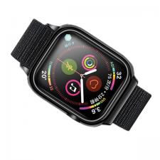 Formula 1 Style, Curea USAMS US-ZB074 din nailon compatibila cu Apple Watch 44mm, Negru, lerato.ro