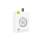 Ventilator pentru birou USAMS ZB065, 4W, 3 trepte viteza, 800mAh, Cablu USB 1.2m integrat, Gri 12 - lerato.ro