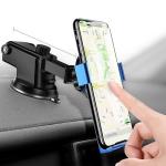 Suport auto universal USAMS US-ZJ036, Dashboard Mount, Rotire 360 grade, Brat rotativ, Negru 5 - lerato.ro