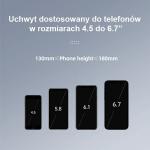 Suport universal bicicleta USAMS US-ZJ064, Rotire 360 grade, Negru 8 - lerato.ro